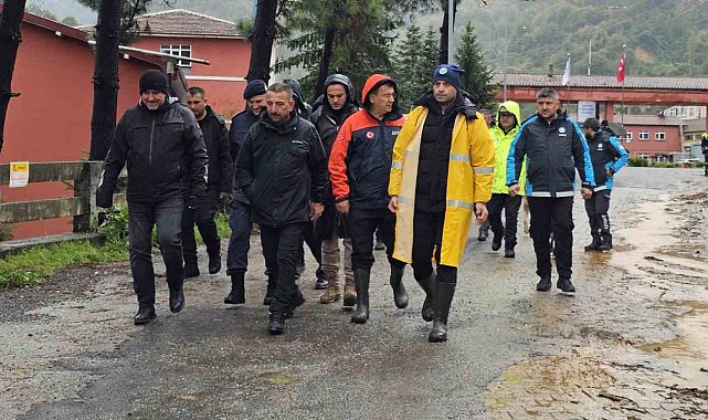 Vali Hacıbektaşoğlu: "Son 24 saatte 150 kilogramın üzerinde yağış aldık"