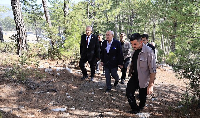 Vali Köşer, Çameli'nde devam eden projeleri yerinde inceledi
