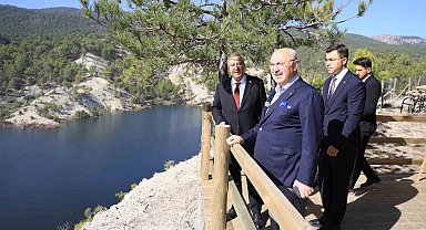 Vali Köşger'den Denizli'nin üretim merkezi Çameli'ye övgü