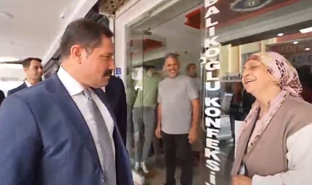 Vali Masatlı, Erzin'de esnaflarla bir araya geldi