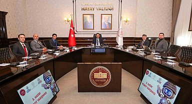 Vali Masatlı, HatayBOT Robot Yarışması hazırlıklarını değerlendirdi