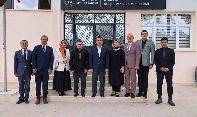 Vali Sözer, geçici hizmet binasını inceledi