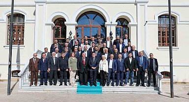Vali Sözer, muhtarlarla bir araya geldi