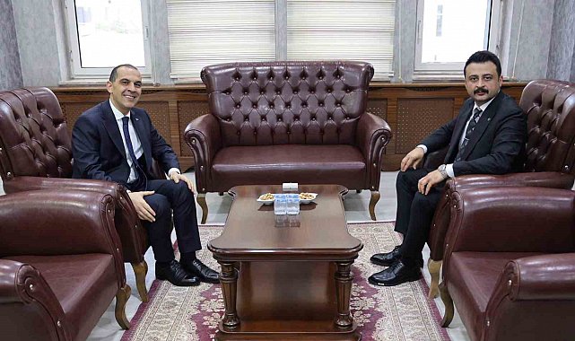 Vali Taşolar'dan Iğdır Cumhuriyet Başsavcısı Onur Yılmaz'a ziyaret