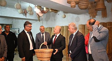 Vali Varol, Ilıcabaşı'nın el emeği geleneğini inceledi