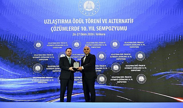 Van Cumhuriyet Başsavcısı Osman Kara'ya 'Uzlaştırma Başarı Ödülü'