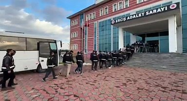 Van'da 37 adrese operasyon: 28 gözaltı