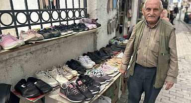 Van'da 55 yıllık ayakkabı ustasının iyilik mücadelesi