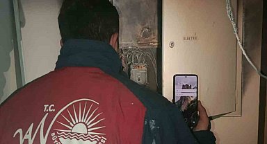 Van'da otelde çıkan yangın paniğe neden oldu