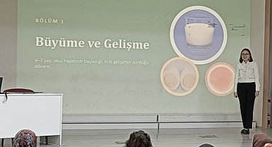 Velilere sağlıklı beslenme çantası eğitimi