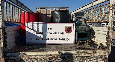 Viranşehir'de 650 litre kaçak akaryakıt ele geçirildi