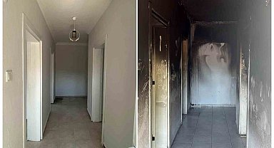Yangının izleri 'Güvenli Yuvam'la silindi