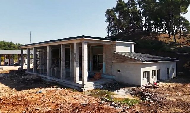 Yayladağı Kara Hudut Kapısı'nın modernizasyon çalışmaları sürüyor