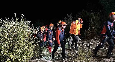 Yazılı Kanyon'da hayatını kaybeden şahsın cansız bedenine ulaşıldı