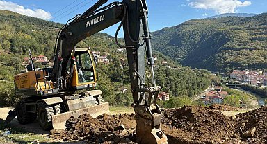 Yenice'de Karşıyaka Mahallesi'nde altyapı çalışmaları başladı