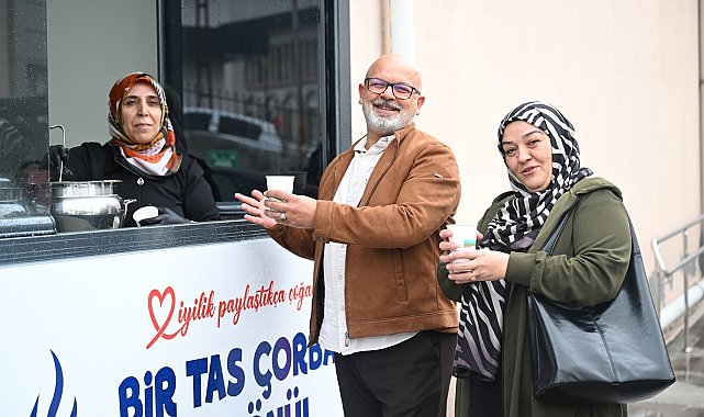 Yeşilyurt'ta hasta ve hasta yakınlarına sıcak çorba ikramı