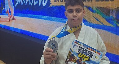 Yiğit Akbulut'tan judoda Balkan ikinciliği