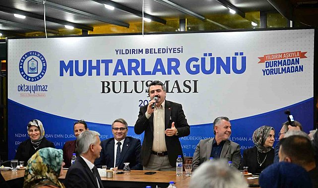 Yıldırım'da muhtarlar günü buluşması