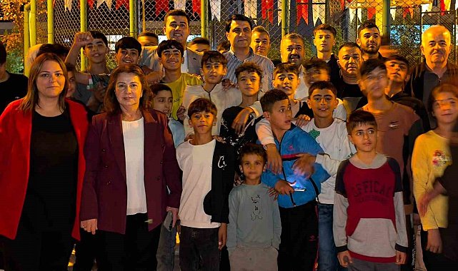 Yılmaz, Eydibaba'da yeni parkta incelemelerde bulundu