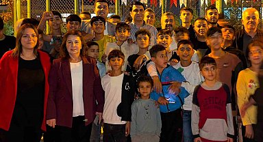 Yılmaz, Eydibaba'da yeni parkta incelemelerde bulundu