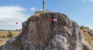 Yukarı tekke kayalıklarında ıslah çalışmaları tamamlandı