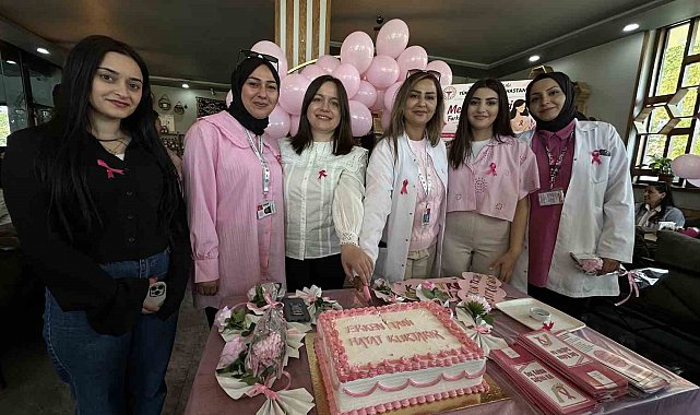 Yüksekova'da meme kanseri farkındalık etkinliği: "Erken teşhis hayat kurtarır"