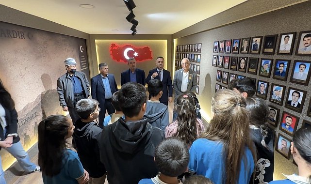 Yüksekovalı gaziler öğrencilerle bir araya geldi