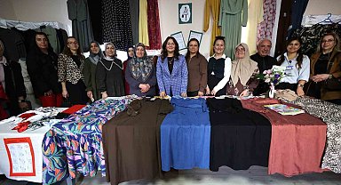 Yunusemre'de 93 kadının emeği sergide hayat buldu