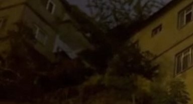 Zonguldak'ta 1 kişinin öldüğü binanın yıkılmadan önceki görüntüleri ortaya çıktı