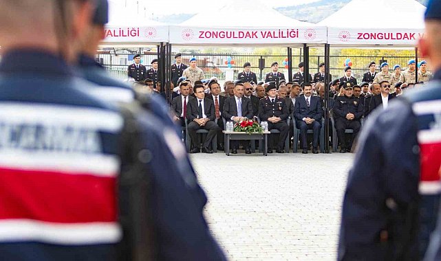 Zonguldak'ta Çaydeğirmeni Jandarma Karakolu yeni hizmet binası törenle açıldı