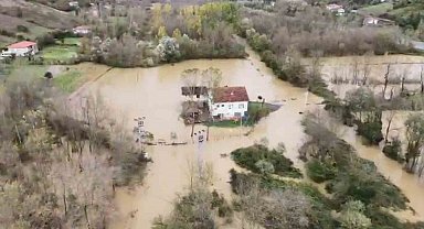 Zonguldak'ta selin boyutu böyle görüntülendi