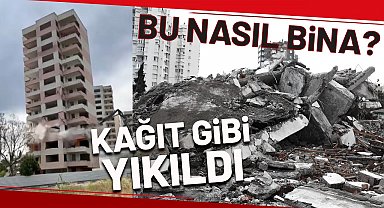 14 Katlı İki Bina Kağıt Gibi Yıkıldı!