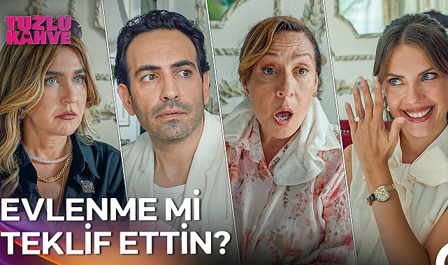Derin ve Mehmet'e Sözlenme Şoku! - Tuzlu Kahve 5. Bölüm (SON SAHNE)